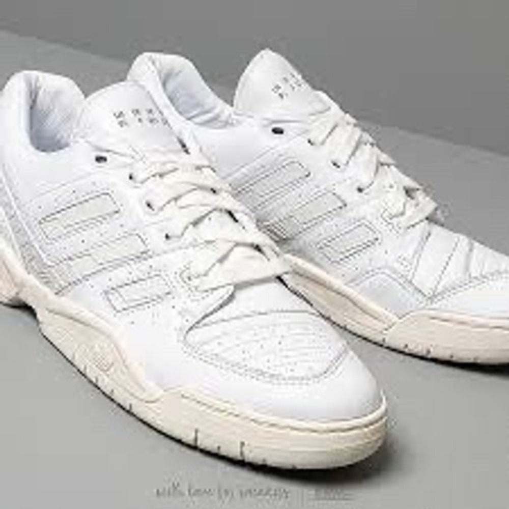 Adidas Torsion Comp Retro Tennis Shoes Men 10.5 White EE7375 Leather Low Top